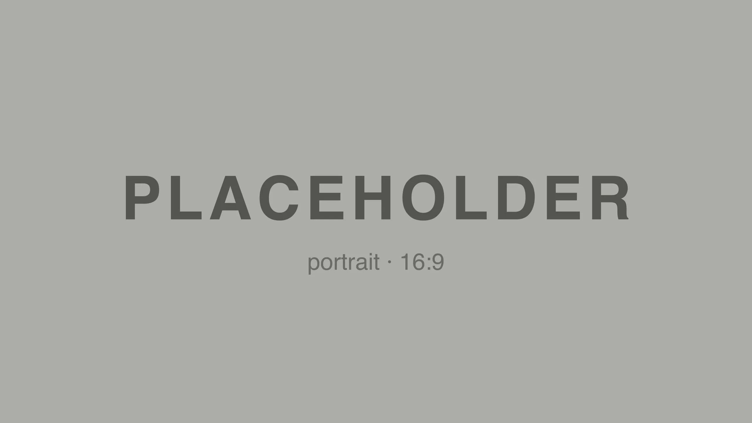 Portrait Placeholder 03